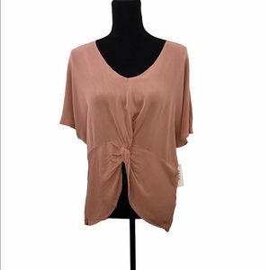 Style & Co. Knotted Front Top Small